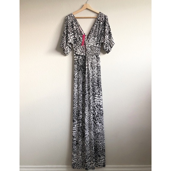 NEW• LILY PULITZER PARIGI MAXI DRESS - Picture 5 of 6
